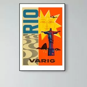 Affiche Rio - Varig