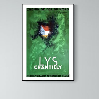 Affiche Lys - Chantilly