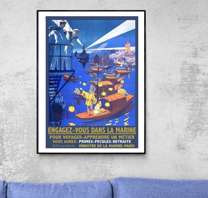Affiche Engagez Vous dans la Marine
