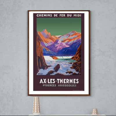 Affiche Ax les Thermes