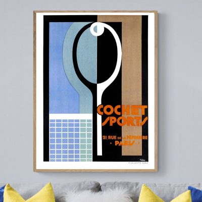 Affiche Cochets Sports - Paris