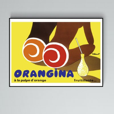 Affiche Orangina