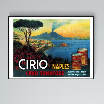 Affiche Cirio Tomatoes - Naples