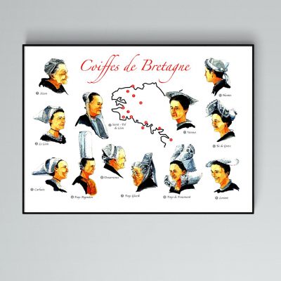 Coiffes traditionnelles bretonnes et leur histoire.