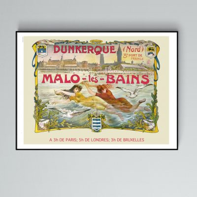 Affiche Malo les Bains