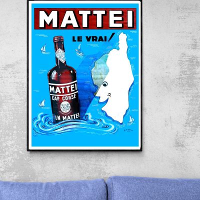 Affiche Mattei, le vrai