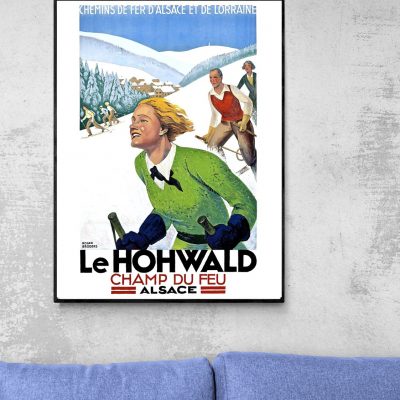 Affiche Le Hohwald - Alsace