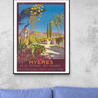 Affiche Hyères et le Littoral des Maures