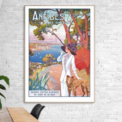 Affiche Antibes - Côte d'Azur