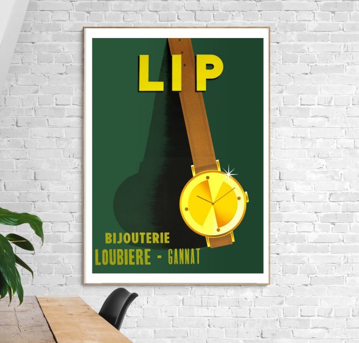 Affiche Lip - Bijouterie Loubiere