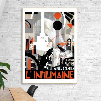 Affiche L'inhumaine, Marcel Lerbier