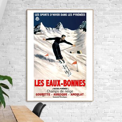 Affiche Les Eaux Bonnes - Pyrénées