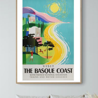 Affiche Visit The Basque Coast