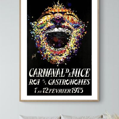 Affiche Carnaval de Nice 1975