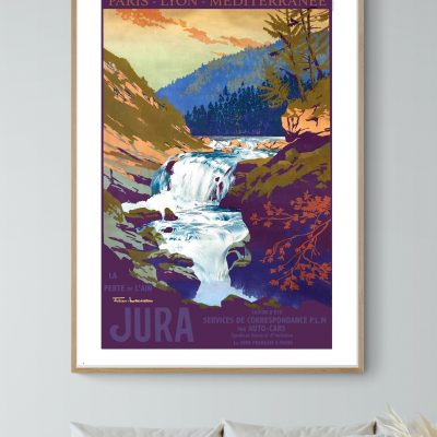 Affiche Jura - La Perte de l'Ain