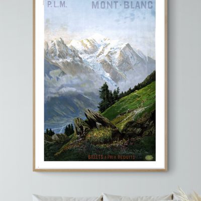 Affiche Mont Blanc