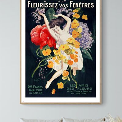 Affiche Fleurissez Vos Fênetres