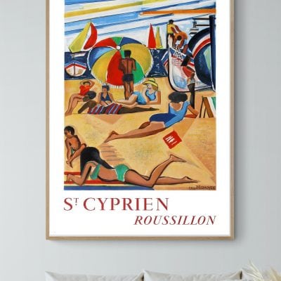 Affiche Saint Cyprien - Roussillon
