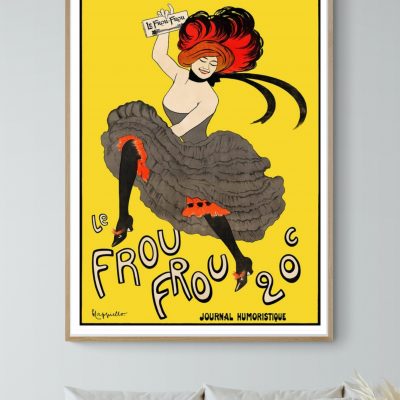 Affiche Le Frou Frou 20c