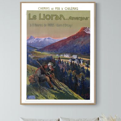 Affiche Le Lioran - Auvergne