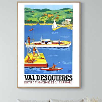 Affiche Val d'Esquières