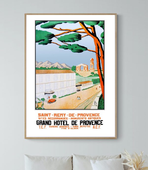 Affiche vintage du Carnaval de Nice 1975, illustrant une scène colorée et festive.