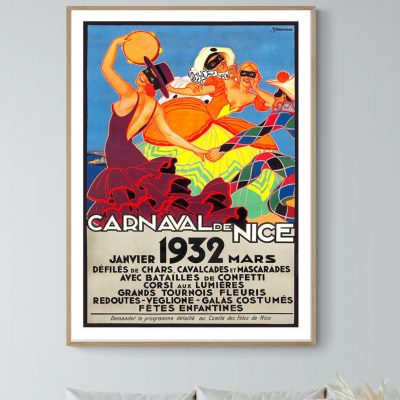 Affiche Carnaval de Nice - 1932