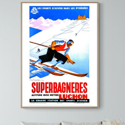 Affiche Superbagnères Luchon