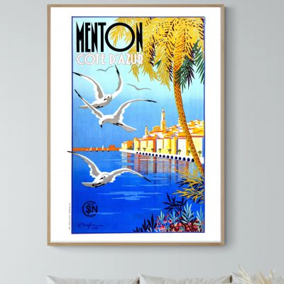 Affiche Menton