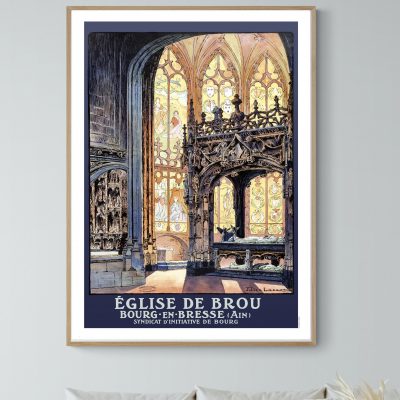 Affiche Eglise de Brou