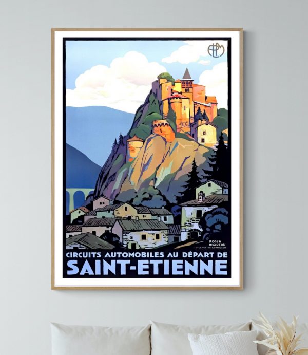 Affiche vintage de la Folies Bergère, spectacle varié tous les soirs, ambiance artistique et festive.