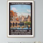 Affiche vintage de la télécabine Serre Chevalier à Briançon, style rétro, idéale pour décoration mon.