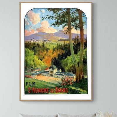 Affiche Saint Honoré les Bains
