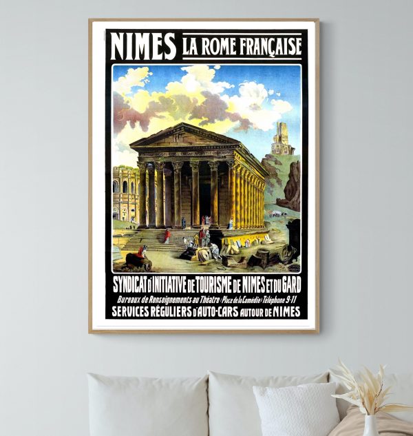 Affiche vintage du Carnaval de Nice 1975, illustrant l'événement avec un style rétro.