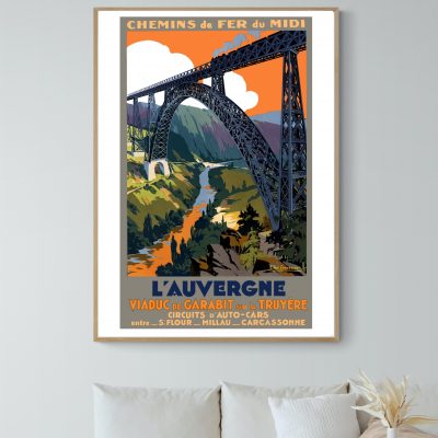 Affiche Viaduc de Garabit sur la Truyère