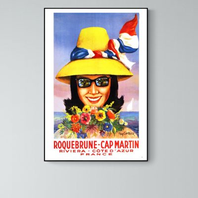 Affiche Roquebrune - Cap Martin