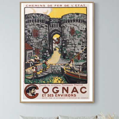 Affiche Cognac et ses environs