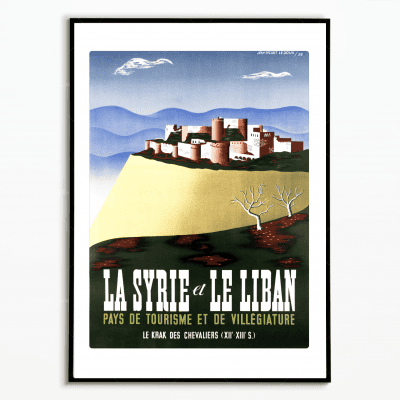 Affiche Liban Syrie