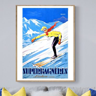 Affiche Superbagnères Luchon