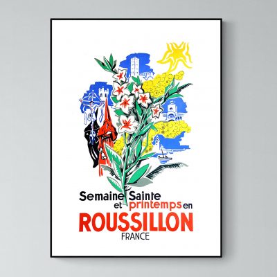 Affiche Roussillon