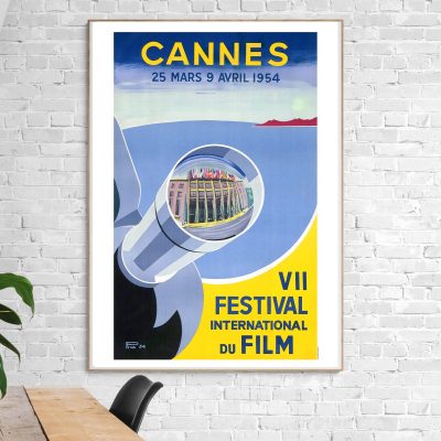 Affiche Festival International du Film - Cannes 1954