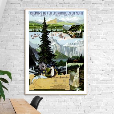 Affiche Vallée du Giffre