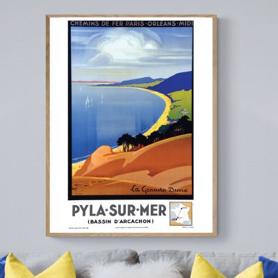 Affiche Pyla sur Mer