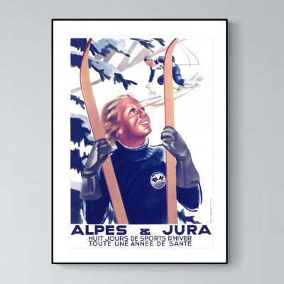 Affiche Alpes Jura