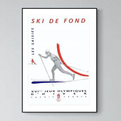 Affiche Alpes Les Saisies