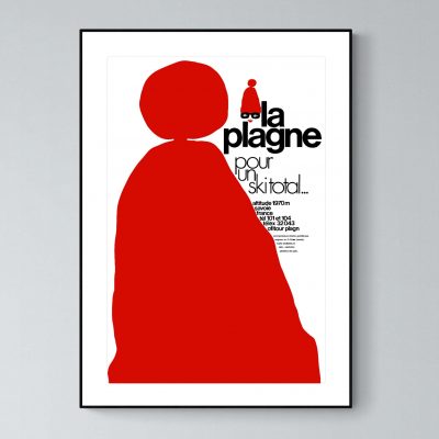 Affiche Alpes La Plagne
