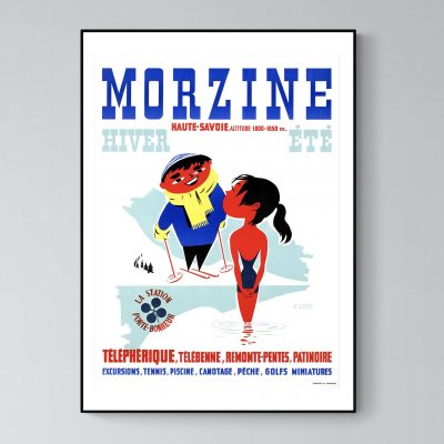 Affiche Alpes Morzine