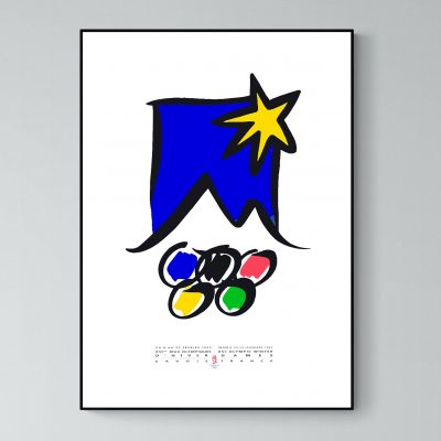 Affiche Alpes Albertville Savoie