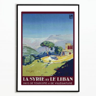 Affiche Liban Syrie