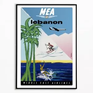 Affiche Liban Lebanon